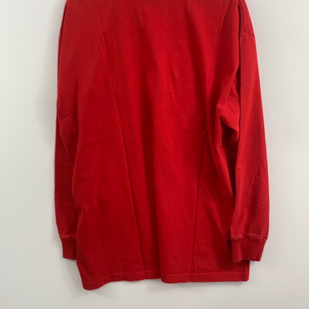 Polo by Ralph Lauren red pocket tee LS - Picture 6 of 12